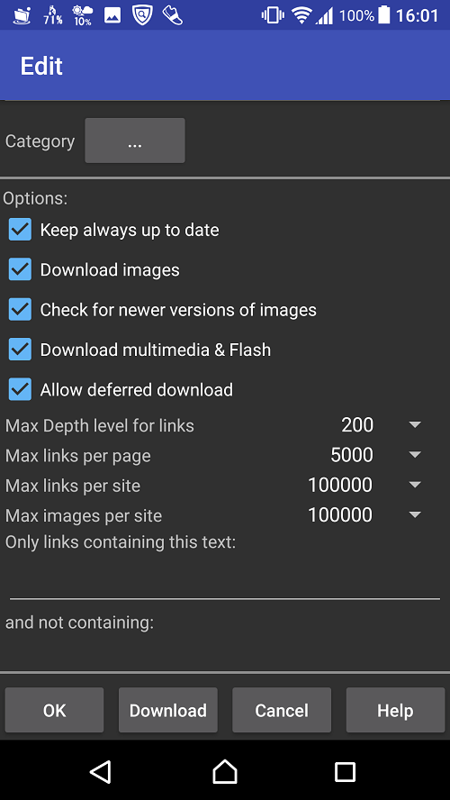 Offline Browser Proで、スマートフォンにホームページを丸ごとダウンロードする方法 ｜ 人生いろいろ～長崎県編～